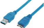 ShiverPeaks BS77193 USB 3.0 (3.1 Gen 1) kabelis i&scaron; USB-A į Micro-USB B, ki&scaron;tukas/lizdas, tiesios formos