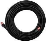 Wentronic goobay - jungiamasis laidas - RJ-45 (M) į RJ-45 (M) - 50,0 m - UTP - CAT 6 - ekranuotas, lauko, tvirtas - juodas (55437)