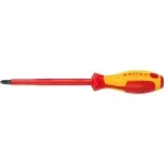 Knipex VDE Phillips atsuktuvas PH 1, a&scaron;menų ilgis 80 mm, DIN EN 60900 (98 24 01)