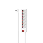Hama 00223157 i&scaron;manusis ilgintuvas 6 ki&scaron;tukiniai lizdai 1.4 m 3680 W