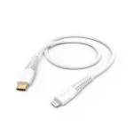 Hama 00201505 laidas Lightning &ndash; USB C 1,5 m Baltas