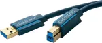 ClickTronic 3m USB3.0 A-B laidas, mėlynas (70093)