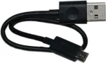 Montažinis laidas NOKIA CA-189CD Micro USB &ndash; universalus įkrovimo ir duomenų laidas, juodos spalvos