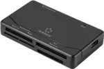 Renkforce RF-PCR-150 i&scaron;orinis USB 2.0 kortelių skaitytuvas, juodas (RF-5152720)