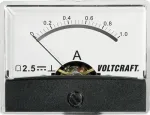Voltcraft AM-60X46/1A/DC montavimo matavimo prietaisas 1 A nuolatinės srovės ritės matuoklis