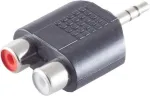 Lyties keitiklis 3,5 mm į 2x RCA ShiverPeaks BS57090