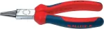 Knipex 22 05 140 tiesios replės apvaliomis žiaunomis, skirtos elektronikai ir smulkiajai mechanikai, 140 mm