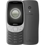 Nokia 3210 4G (2024) (TA-1618) | Grunge Black | 2,4 colio TFT ekranas | 128 MB atmintis | 64 MB RAM | Dual SIM | Bluetooth 5.0 | 2 MP pagrindinė kamera