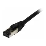 Synergy21 Patch laidas RJ45, CAT8.1 2000MHz, 7,5 m, juodas, S-STP (S/FTP), TPE/LSZH (SuperFlex), AWG26