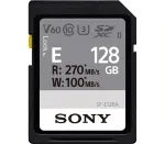 Sony 128GB SDXC UHS-II U3 V60 (SFE128A.AE) atminties kortelė 300MB/s skaitymas