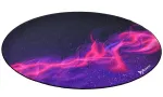 Arozzi Zona Round Floor Pad &mdash; Purple Galaxy apsauginis kilimėlis grindims