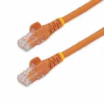 StarTech.com 3m CAT6 Ethernet kabelis - oranžinis CAT 6 Gigabit Ethernet laidas - 250MHz 100W PoE RJ45 UTP tinklo/jungiamasis laidas su apsauga nuo užkliuvimo ir įtempimo mažinimu, individualiai i&scaron;bandytas