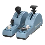 Thrustmaster TCA Quadrant Add-On Airbus Edition, juoda/mėlyna, skirta PC
