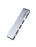 Dėklas / stotelė ne&scaron;iojamam kompiuteriui UGREEN 80856 2 x USB 3.2 Gen 2 Type-C 4K vaizdo i&scaron;vestis