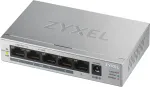 Zyxel GS1005HP nevaldomas gigabitinis Ethernet (10/100/1000) maitinimas per Ethernet (PoE) sidabrinis