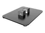 Elo Touch Solutions Elo Wallaby Pro Self-Service Double Base - Mounting Component (Base Plate) - Black/Silver