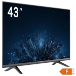 Hikvision DS-D5043U3-1V0S 43 colių 4K UHD LED monitorius, 3840x2160, VA, 60Hz, HDMI, DP, VGA, su garsiakalbiais