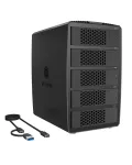 ICY BOX IB-RD3705-CU3 RAID Sistema 5x 2.5/3.5 SATA HDD į USB 3.2 Gen 1, 5 Gbps, RAID 0, 1, 10, 3, 5, Single, Large, Clone