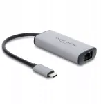 Delock USB Type-C tinklo adapteris 10 Gigabit LAN 1 x RJ45