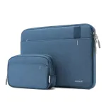 Inateck 13 inch Laptop Sleeve with Accessory Pouch Blue