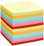 Folia 700 Lapų Bloknotas Įvairių Spalvų 90x90 mm