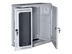 SCHWEITZER SYSTEMTECHNIK MultiFix 19-inch Wall Mount Enclosure 3U 48,3 cm (19 inch) Light Grey RAL 7035