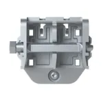 Striebel & John ABB TZ604 Montavimo bėgelis - aliuminis - pilkas - 65x45 mm - 2000 mm