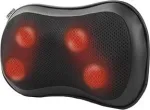 RENPHO Shiatsu masažo pagalvėlė su &scaron;ildymo funkcija, juoda (RP-NM068)