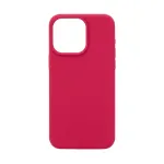 Evelatus Apple iPhone 15 Pro Max Premium MagSafe Soft Touch Silicone Case New Function Rose Red