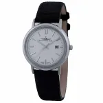 ZENO MAN automatinis laikrodis ZE5177-1 (38 mm) juodas ciferblatas, odinė apyrankė