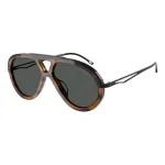 Vyri&scaron;ki akiniai nuo saulės EMPORIO ARMANI EA4242U 621287 Matiniai Juodi Pilki 56mm