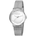 ESPRIT moteri&scaron;kas kvarcinis laikrodis ES1L065M0065 32mm nerūdijantis plienas sidabrinis