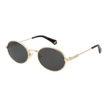 Polaroid PLD6228SX5300 Unisex Akiniai Nuo Saulės &ndash; Juodas Rėmas, Pilki Lę&scaron;iai, 53 mm