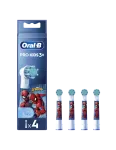 Oral-B EB10-4 Kids Spiderman keičiamos &scaron;epetėlių galvutės, 4 vnt
