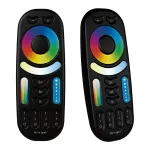 Miboxer Synergy 21 LED nuotolinio valdymo pultas RGB-WW RGB-CCT 4 zonoms, juodas (FUT092B)