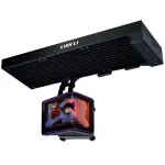 Lian Li HydroShift II OLED Curved 360 Fanless AiO skystas au&scaron;intuvas, 360 mm, OLED ekranas - Juodas