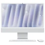 Apple iMac Z1K1 23,5 colio 4.5K Retina ekranas M4 10 branduolių CPU/10 branduolių GPU/16 branduolių Neural Engine 32 GB RAM 1 TB SSD Gigabit Ethernet &bdquo;Magic Keyboard&ldquo; su Touch ID ir skaitmenine klaviatūra &bdquo;Magic Mouse&ldquo; sidabrinis