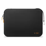 TECH-PROTECT Hard Pouch Laptop 13-14 inch Black/Orange