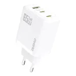 Dudao A29 65W GaN 2x USB-C + 1x USB-A įkroviklis - Baltas
