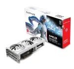 Vaizdo plok&scaron;tė Sapphire Radeon RX 9070 XT &mdash; 16 GB GDDR6, PCIe 5.0, 256 bit, 320 mm, 3 lizdai, balta