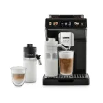 Espresso aparatas De&rsquo;Longhi Eletta Explore &ndash; pilnai automatinis, 1,8 L vandens talpa, 300 g pupelių talpa, 19 bar, TFT jutiklinis ekranas