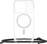 OtterBox React Series Dėklas, skirtas Apple iPhone 15 Pro &ndash; Stardust Clear Glitter, suderinamas su MagSafe