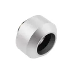 OPTIMUS Hardtube fitting 14 mm metalinis vandens au&scaron;inimo jungtis, sidabrinė