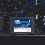 2,5 colio SATA III SSD PATRIOT P220 1 TB &mdash; 550/500 MB/s, 50k IOPS, 7 mm