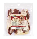 &Scaron;unų kramtomasis užkandis Hilton Rabbit Ear with Duck &ndash; natūralus triu&scaron;io ausies ir antienos kramtukas, 500 g