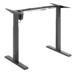 Ergo Office ER-433 reguliuojamo auk&scaron;čio elektrinis darbo stalo rėmas, pilkas, iki 123 cm, 80 kg &ndash; be stalvir&scaron;io, stovimam ir sėdimam darbui