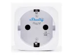 Shelly Plug M Gen3 White 4-Pack energijos stebėjimo i&scaron;manusis ki&scaron;tukas, 13A, Wi-Fi ir Bluetooth