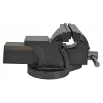 AWTOOLS AW24203 Veržtuvas su pasukamu pagrindu, 100 mm nasrų plotis, ketaus, mėlynas