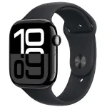 Apple Watch 10 LTE 46 mm aliuminio korpusas su Midnight sportine juosta - Midnight