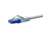 DSIT CAT6a tinklo kabelis 100% varis - U/UTP - 0,15 m - baltas (DC-U6A2-001)
